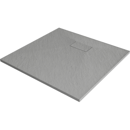 Mexen Hugo quadratische Duschwanne SMC 90 x 90 cm, grau - 42619090