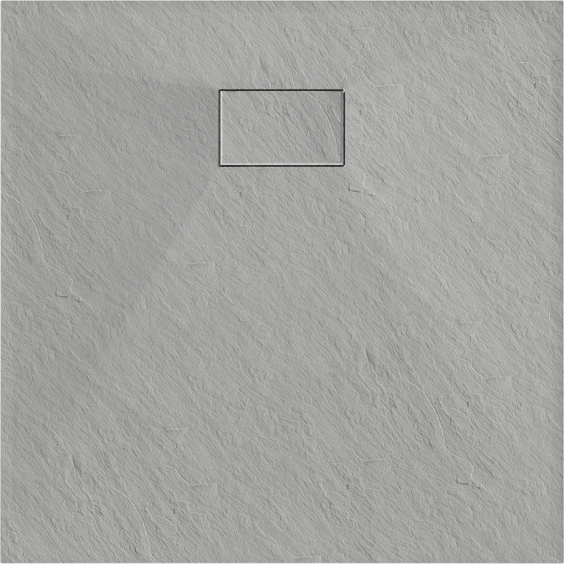 Mexen Hugo quadratische Duschwanne SMC 90 x 90 cm, grau - 42619090