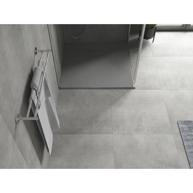 Mexen Hugo Quadratische SMC-Duschwanne 80 x 80 cm, grau - 42618080