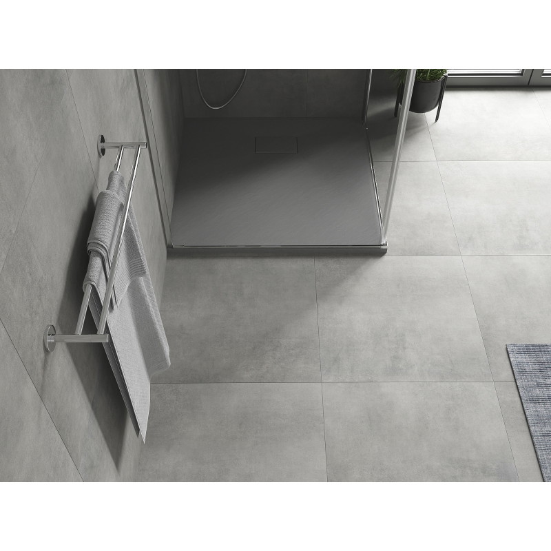 Mexen Hugo Quadratische SMC-Duschwanne 80 x 80 cm, grau - 42618080