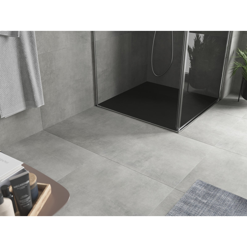 Mexen Hugo quadratische Duschwanne SMC 90 x 90 cm, schwarz - 42709090