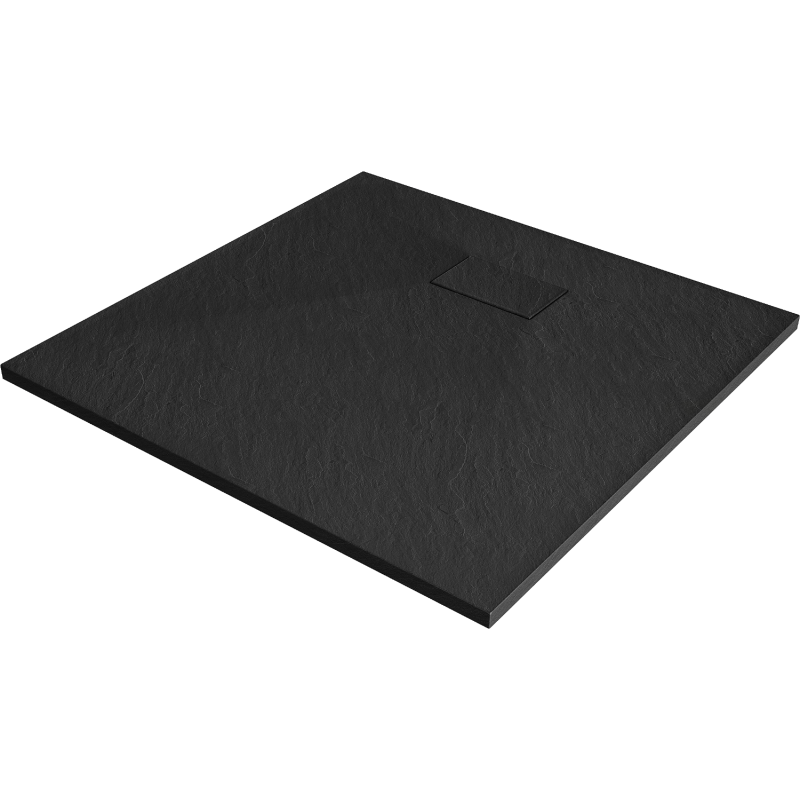 Mexen Hugo Duschwanne quadratisch SMC 90 x 90 cm, schwarz - 42709090