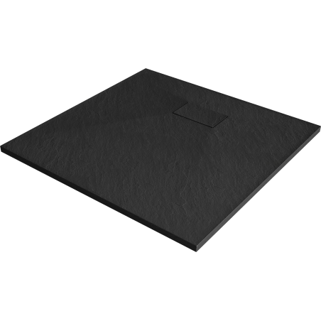 Mexen Hugo Quadratische Duschwanne SMC 90 x 90 cm, Schwarz - 42709090