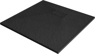 Mexen Hugo Quadratische Duschwanne SMC 90 x 90 cm, Schwarz - 42709090
