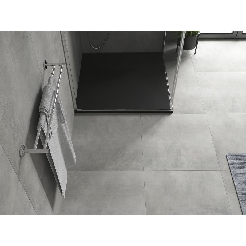 Mexen Hugo Duschwanne quadratisch SMC 90 x 90 cm, schwarz - 42709090