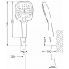 Mexen R-17 Punktuelles Duschset, Chrom - 785175052-00