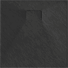 Mexen Hugo quadratische Duschwanne SMC 80 x 80 cm, schwarz - 42708080