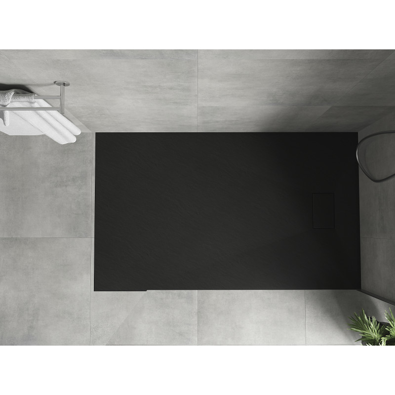 Mexen Hugo Rechteckige SMC-Duschwanne 150 x 70 cm, schwarz - 42707015