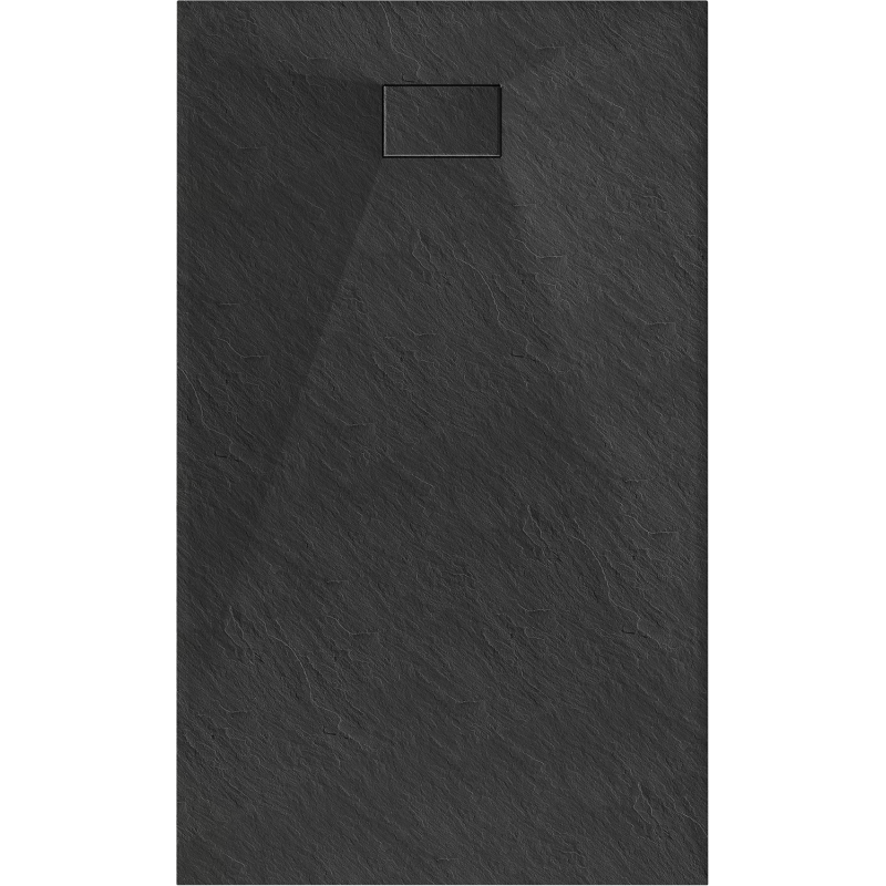 Mexen Hugo rechteckige Duschwanne SMC 140 x 70 cm, schwarz - 42707014