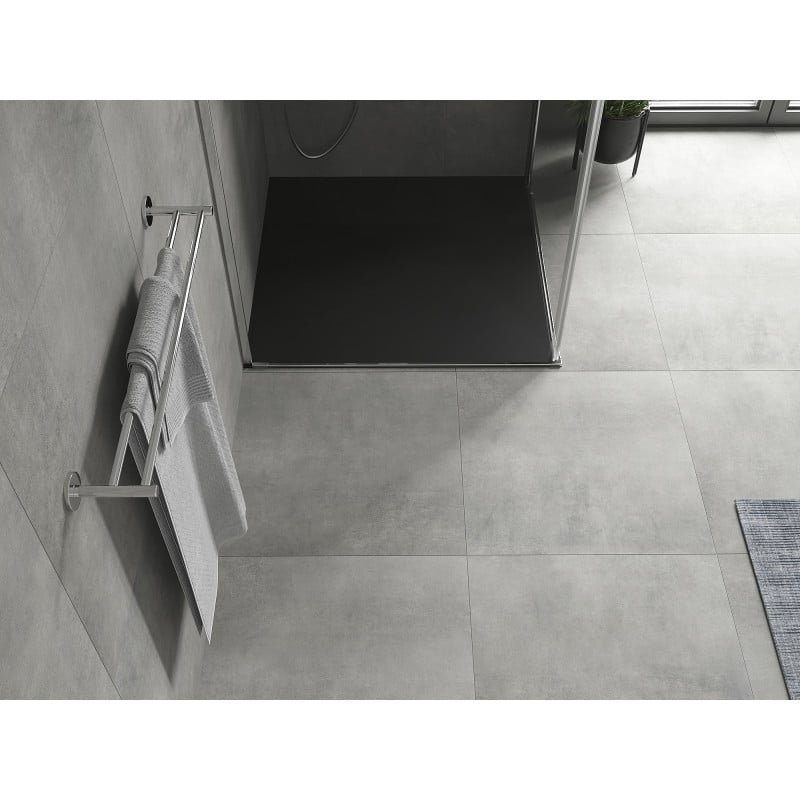 Mexen Hugo quadratische Duschwanne SMC 70 x 70 cm, schwarz - 42707070