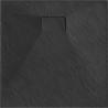 Mexen Hugo quadratische Duschwanne SMC 70 x 70 cm, schwarz - 42707070