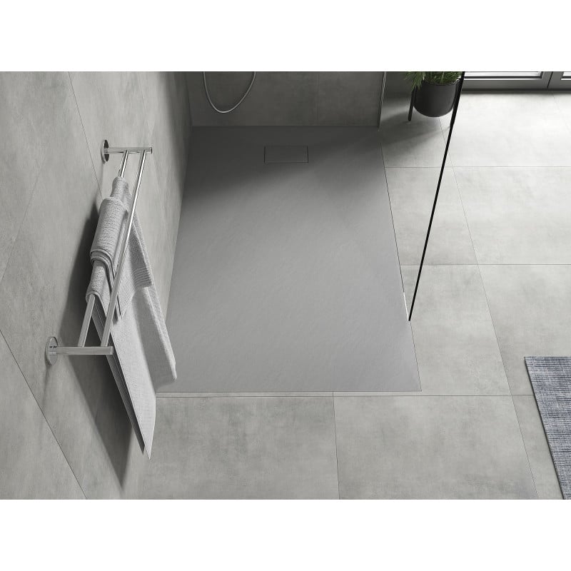 Mexen Hugo rechteckige Duschwanne SMC 140 x 90 cm, grau - 42619014