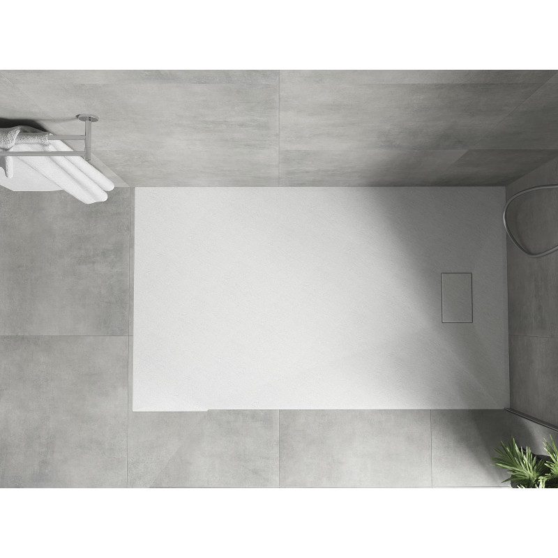 Mexen Hugo rechteckige Duschwanne SMC 140 x 80 cm, weiß - 42108014