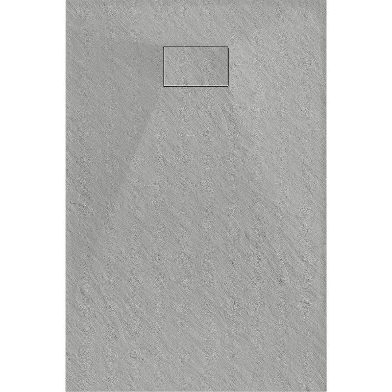 Mexen Hugo rechteckige SMC-Duschwanne 120 x 80 cm, grau - 42618012