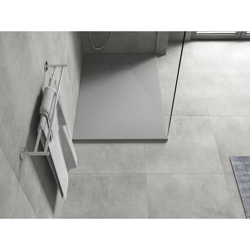 Mexen Hugo rechteckige Duschwanne SMC 120 x 70 cm, grau - 42617012