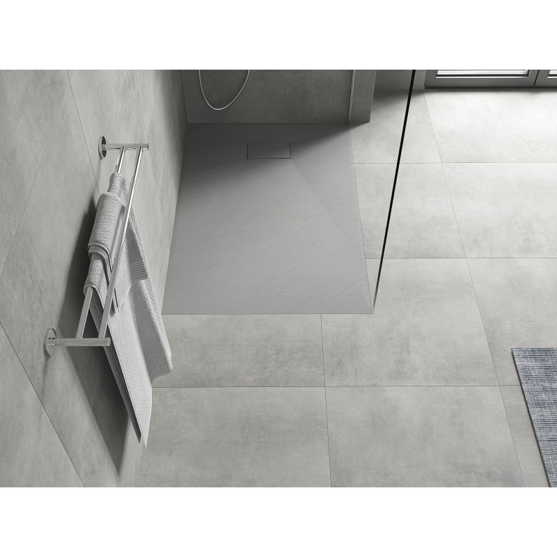 Mexen Hugo rechteckige SMC-Duschwanne 120 x 70 cm, grau - 42617012