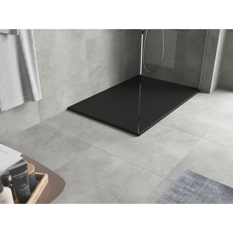 Mexen Hugo rechteckige Duschwanne SMC 120 x 80 cm, schwarz - 42708012