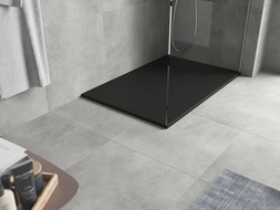 Mexen Hugo rechteckige Duschwanne SMC 120 x 80 cm, Schwarz - 42708012