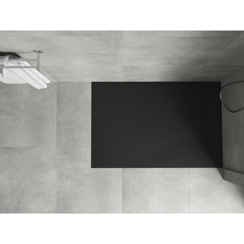 Mexen Hugo Rechteckige Duschtasse SMC 110 x 80 cm, schwarz - 42708011