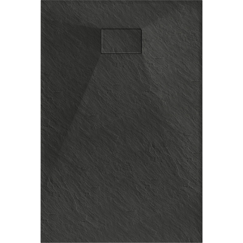 Mexen Hugo Rechteckige SMC-Duschwanne 130 x 70 cm, schwarz - 42707013
