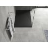 Mexen Hugo rechteckige SMC-Duschwanne 110 x 70 cm, schwarz - 42707011
