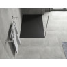 Mexen Hugo rechteckige SMC-Duschwanne 90 x 70 cm, schwarz - 42707090
