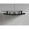 Mexen Ares Badezimmerheizkörper 700 x 500 mm, 286 W, schwarz - W102-0700-500-00-70