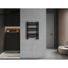 Mexen Ares Badezimmerheizkörper 700 x 500 mm, 286 W, schwarz - W102-0700-500-00-70