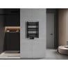 Mexen Ares Badezimmerheizkörper 700 x 500 mm, 286 W, schwarz - W102-0700-500-00-70
