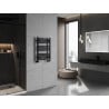 Mexen Ares Badezimmerheizkörper 700 x 500 mm, 286 W, schwarz - W102-0700-500-00-70