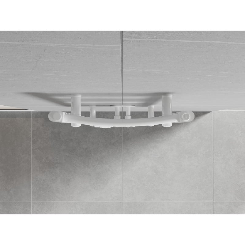 Mexen Ares Badezimmerheizkörper 900 x 400 mm, 312 W, weiß - W102-0900-400-00-20