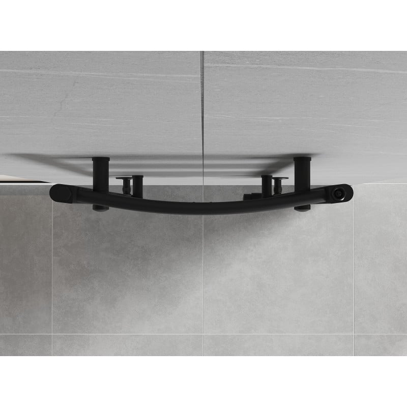 Mexen Ares Badezimmerheizkörper 900 x 500 mm, 372 W, schwarz - W102-0900-500-00-70