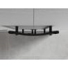 Mexen Ares Badezimmerheizkörper 900 x 500 mm, 372 W, schwarz - W102-0900-500-00-70