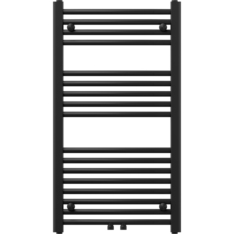 Mexen Ares Badezimmerheizkörper 900 x 500 mm, 372 W, schwarz - W102-0900-500-00-70
