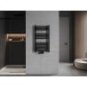 Mexen Ares Badezimmerheizkörper 900 x 500 mm, 372 W, schwarz - W102-0900-500-00-70