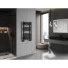 Mexen Ares Badezimmerheizkörper 900 x 500 mm, 372 W, schwarz - W102-0900-500-00-70