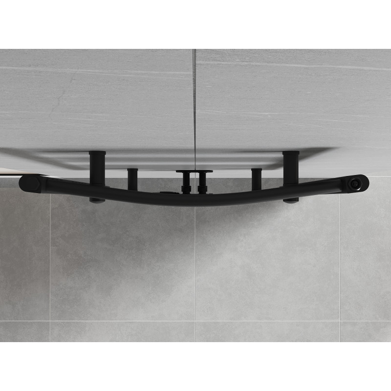 Mexen Ares Badezimmerheizkörper 900 x 600 mm, 433 W, schwarz - W102-0900-600-00-70