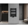Mexen Ares Badezimmerheizkörper 900 x 600 mm, 433 W, schwarz - W102-0900-600-00-70