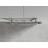 Mexen Ares Badezimmerheizkörper 1200 x 500 mm, 420 W, Chrom - W102-1200-500-00-01