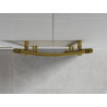 Mexen Ares Badheizkörper 1200 x 500 mm, 420 W, Gold - W102-1200-500-00-50