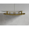 Mexen Ares Badheizkörper 1200 x 500 mm, 420 W, Gold - W102-1200-500-00-50