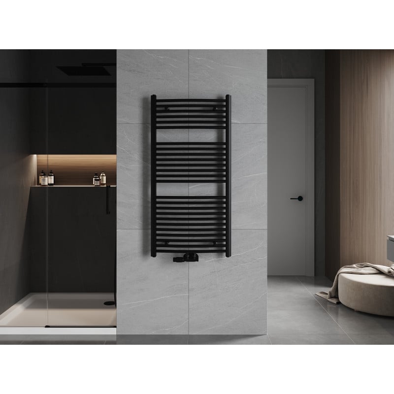 Mexen Ares Badezimmerheizkörper 1200 x 600 mm, 620 W, schwarz - W102-1200-600-00-70
