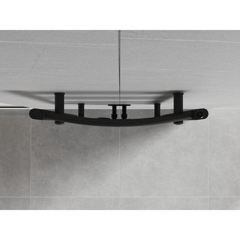 Mexen Ares Badezimmerheizkörper 1500 x 500 mm, 630 W, schwarz - W102-1500-500-00-70