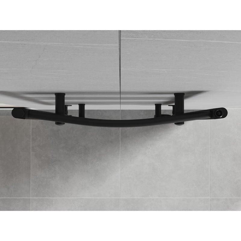 Mexen Ares Badezimmerheizkörper 1500 x 600 mm, 733 W, schwarz - W102-1500-600-00-70