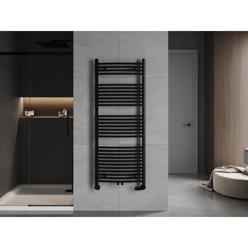 Mexen Ares Badezimmerheizkörper 1500 x 600 mm, 733 W, schwarz - W102-1500-600-00-70