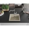 Mexen Milo Granitspüle 1-Becken mit Küchenarmatur Carla, beige - 6505-69-670700-00