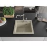 Mexen Vito Granitspüle 1-Becken mit Küchenarmatur Carla, beige - 6503-69-670700-00