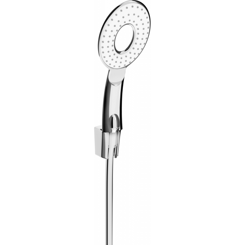 Mexen R-73 Punkt-Duschset, Chrom/Weiß - 785735052-02