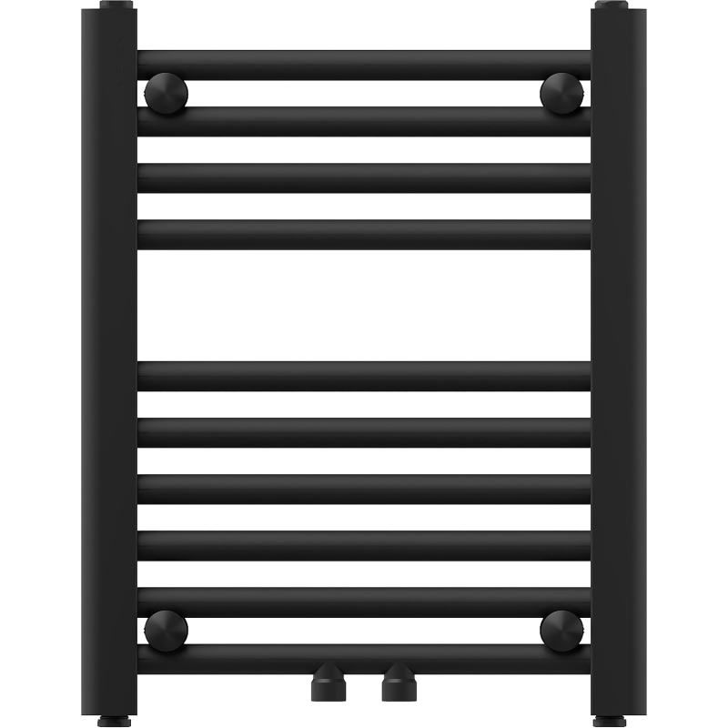 Mexen Mars Badezimmerheizkörper 500 x 400 mm, 178 W, schwarz - W110-0500-400-00-70