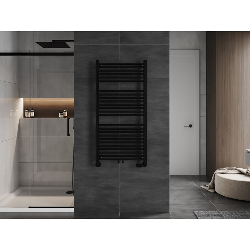 Mexen Mars Badezimmerheizkörper 1200 x 600 mm, 617 W, schwarz - W110-1200-600-00-70